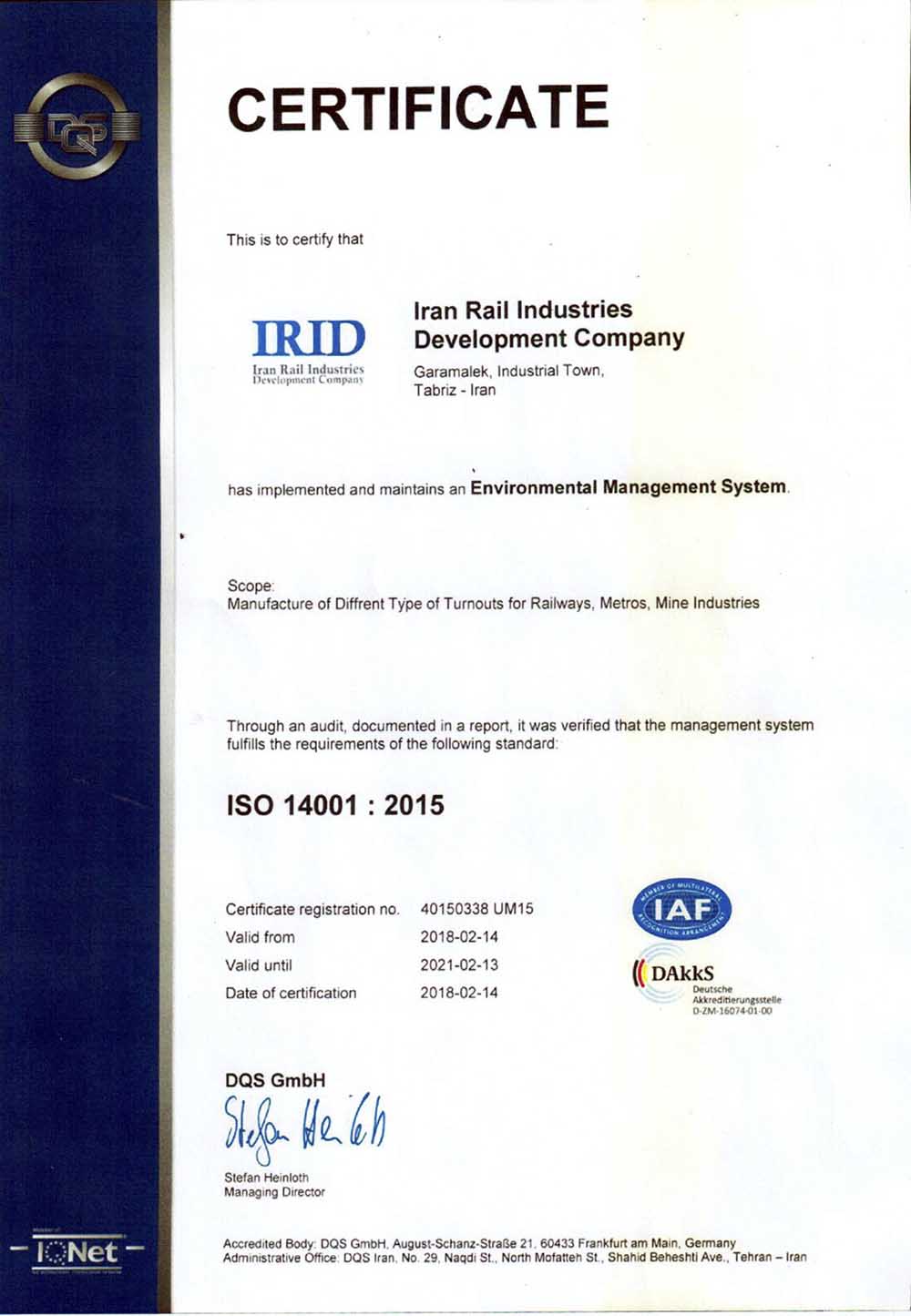 ISO 14001 - 2005